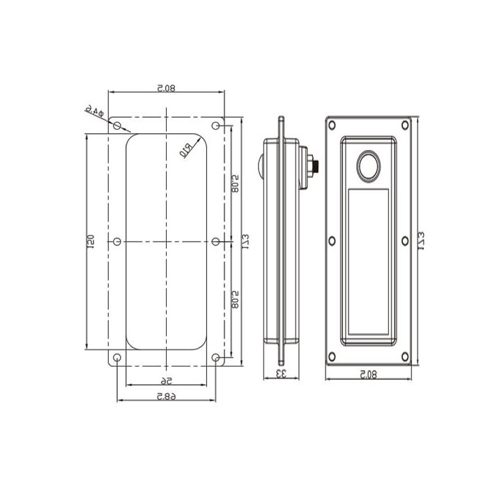 Stripping type cable threading board, kit (including CM module), KML 10/10, 101001